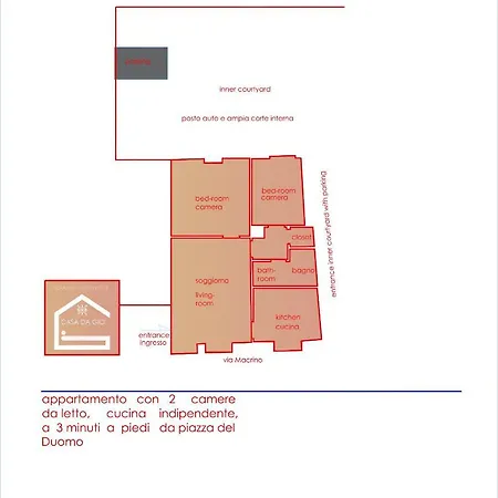 Casa Da Gio',incantevole Design, Nel Cuore Di Alba, Parcheggio