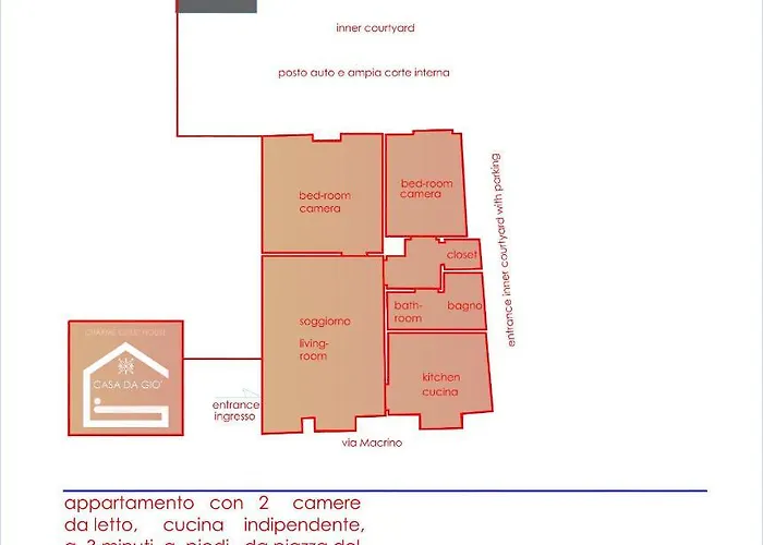 Casa Da Gio',incantevole Design, Nel Cuore Di Alba, Parcheggio